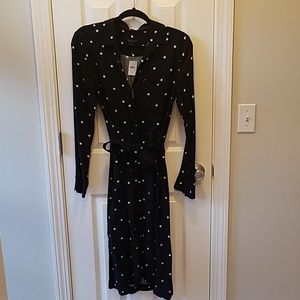 Ann Taylor Belted Shirtdress NWT